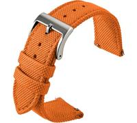 BBZ Nylon Watch Strap, Multicolor Watch Bands Replacement for Men Women 20mm 22mm Premium Ballistic with Military Heavy Duty Silver Stainless Steel Buckle