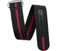 BBZ Nylon Watch Straps Premium Ballistic Multicolor Replacement Watch Bands with Silver Steel Buckle for Men Women 20mm 22mm