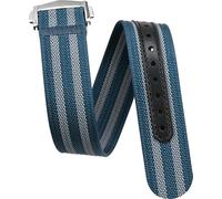 BBZ Nylon Watch Straps Premium Ballistic Multicolor Replacement Watch Bands with Silver Steel Buckle for Men Women 20mm 22mm
