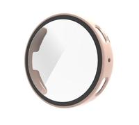 BBZ PC + Screen Tempered Film,Anti-Scratch All-Inclusive Watch Case Compatible with Amazfit ACTIVE MAX