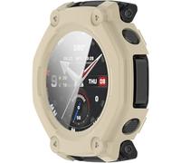 BBZ PC + Screen Tempered Film,Anti-Scratch All-Inclusive Watch Case Compatible with Amazfit T-Rex3 PRO 48MM