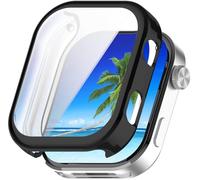 BBZ PC + Screen Tempered Film,Anti-Scratch All-Inclusive Watch Case Compatible with Redmi Watch6