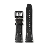BBZ quick release watch strap leather Replacement Band,Genuine waterproof leather watch band for Men and Women, Band Width 20MM 22MM 24MM
