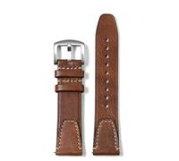BBZ quick release watch strap leather Replacement Band,Genuine waterproof leather watch band for Men and Women, Band Width 20MM 22MM 24MM