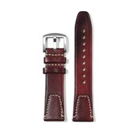 BBZ quick release watch strap leather Replacement Band,Genuine waterproof leather watch band for Men and Women, Band Width 20MM 22MM 24MM