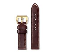 BBZ quick release watch strap leather Replacement Band,Oil-Tanned Replacement Leather Strap for Men and Women, Band Width 20MM 22MM 24MM 26MM