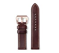 BBZ quick release watch strap leather Replacement Band,Oil-Tanned Replacement Leather Strap for Men and Women, Band Width 20MM 22MM 24MM 26MM