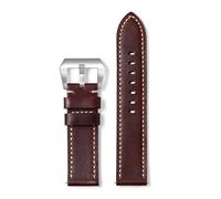BBZ quick release watch strap leather Replacement Band,Oil-Tanned Replacement Leather Strap for Men and Women, Band Width 20MM 22MM 24MM 26MM