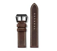 BBZ quick release watch strap leather Replacement Band,Oil-Tanned Replacement Leather Strap for Men and Women, Band Width 20MM 22MM 24MM 26MM