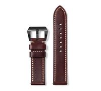 BBZ quick release watch strap leather Replacement Band,Oil-Tanned Replacement Leather Strap for Men and Women, Band Width 20MM 22MM 24MM 26MM