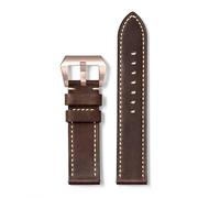 BBZ quick release watch strap leather Replacement Band,Oil-Tanned Replacement Leather Strap for Men and Women, Band Width 20MM 22MM 24MM 26MM