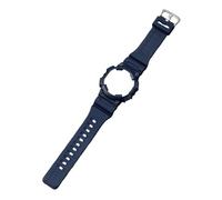 BBZ Replacement Band Compatible with Casio W-735H AEQ110BW AEQ110W AQS-800W AQ-S810W Men's Watch Strap Resin Wristband With Metal buckle