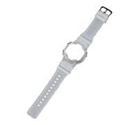 BBZ Replacement Band Compatible with Casio W-735H AEQ110BW AEQ110W AQS-800W AQ-S810W Men's Watch Strap Resin Wristband With Metal buckle