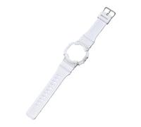 BBZ Replacement Band Compatible with Casio W-735H AEQ110BW AEQ110W AQS-800W AQ-S810W Men's Watch Strap Resin Wristband With Metal buckle