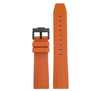 BBZ Rubber Watch Straps (Not Silicone), Replacement Bands for Men, compatible with Swatch X Blancpain Watches, Stainless Steel Buckle, Choice of Width 22mm