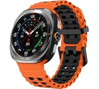 BBZ Silicone Straps for Galaxy Watch Ultra Strap 47mm Men/Women,No Gap Soft Breathable Sport Band Compatible with Samsung Watch Ultra Straps 47mm Armband