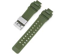 BBZ Soft Rubber Strap New Silicone Watch Strap Compatible with Casio G-Shock GA-1000 GA 1100 GW-4000 GW-A1100 G-1400 Diving Sport Watch Bracelet Waterproof PU Silicone Watch Accessories