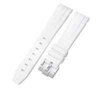 BBZ Soft Rubber Strap New Silicone Watch Strap Compatible with Omega X Swatch Moon Watches Men Women 20mm Curved End Rubber Wrist Band