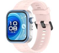 BBZ Soft Silicone Quick Release Black buckle Strap Compatible with Huawei Watch Fit4