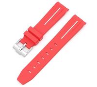 BBZ Soft Strap New Silicone Watch Strap Compatible with Omega X Swatch Moon Watches Men Women 20mm Curved End Rubber Wrist Band