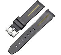 BBZ Soft Strap New Silicone Watch Strap Compatible with Omega X Swatch Moon Watches Men Women 20mm Curved End Rubber Wrist Band