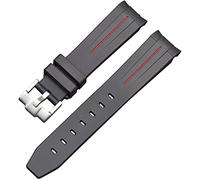 BBZ Soft Strap New Silicone Watch Strap Compatible with Omega X Swatch Moon Watches Men Women 20mm Curved End Rubber Wrist Band
