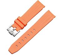 BBZ Soft Strap New Silicone Watch Strap Compatible with Omega X Swatch Moon Watches Men Women 20mm Curved End Rubber Wrist Band