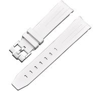 BBZ Soft Strap New Silicone Watch Strap Compatible with Omega X Swatch Moon Watches Men Women 20mm Curved End Rubber Wrist Band