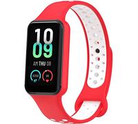 BBZ Sport Waterproof Soft Silicone Band Compatible with Amazfit band 7 strap