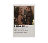 BBZL Killing Eve TV Series Poster Canvas Art Decorative Painting Picture Print Modern Family Boy Girl Bedroom Living Room Decoration Wall Decor Posters 08x12inch(20x30cm)
