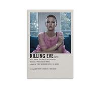 BBZL Killing Eve TV Series Poster Canvas Art Decorative Painting Picture Print Modern Family Boy Girl Bedroom Living Room Decoration Wall Decor Posters 12x18inch(30x45cm)