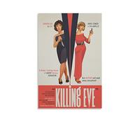BBZL Killing Eve TV Series Poster Canvas Art Decorative Painting Picture Print Modern Family Boy Girl Bedroom Living Room Decoration Wall Decor Posters 08x12inch(20x30cm)