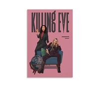BBZL Killing Eve TV Series Poster Canvas Art Decorative Painting Picture Print Modern Family Boy Girl Bedroom Living Room Decoration Wall Decor Posters 16x24inch(40x60cm)