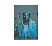BBZL The Sopranos TV Series Poster Canvas Art Decorative Painting Picture Print Modern Family Boy Girl Bedroom Living Room Decoration Wall Decor Posters 12x18inch(30x45cm)