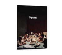 BBZL The Sopranos TV Series Poster Canvas Art Decorative Painting Picture Print Modern Family Boy Girl Bedroom Living Room Decoration Wall Decor Posters 12x18inch(30x45cm)