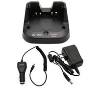 BC-202 Rapid Charger DC 12V/24V Car Charger Compatible for ICOM ID-31A ID-31E ID-51A ID-51E ID-52A ID-52E Radio BP-271 BP-272 BP-307 Battery Charger