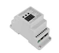 BC-835-DIN-RJ45 DC12-24V Input 5A*5CH Output DIN Rail 5CH CV PWM DMX512/1990 LED Light Strip decoder Controller