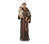 BC Catholic St. Buildclassic Anthony Statue, Blessed Figure, Religious Gift for Dad, Inspirational Home Decor, 6 Inches Tall, Renaissance Handmade Sculpture