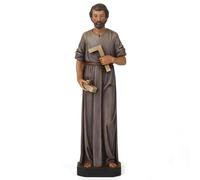 BC Catholic St. Joseph Statue The Worker, Catholic Saint Figure, Religious Gifts for Labour Days, Inspirational Indoor Home Decor, 6inches H,Hand Painted by Buildclassic