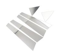 BC Center Sticker Compatible with Kia for Forte K3 for Cerato 2009 2010 2011 2012 6 PCS Car Pillar Post Door Window Cover Trim Exterior Decorative Sticker
