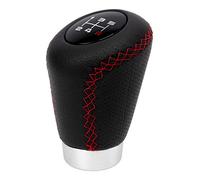 Bc Corona 1 1 Gear knob Short with Lift 27mm Model Sport car Leather Color Black/red