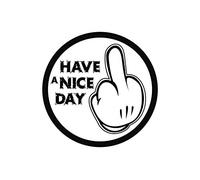 BC CORONA HAVE A NICE DAY STICKER