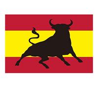 Bc Corona STICKER BULL FLAG SPAIN