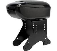 Bc Corona Universal Armrest Indy Black with Storage Compartment and Cup Holder Única