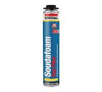 BC Profiles Soudal Soudafoam Gap Filler Gun Grade Polyurethane Expanding Foam Filler, One Component Rapid Curing, Easy to Use - 750ml