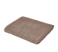 BC Softwear Serenity Waffle Patterned Jumbo Sheet Pebble 100x220cm