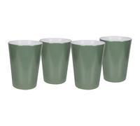 BC Taza melamina 2-t. Verde 4pcs