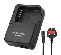 BC-W126 NP-W126 NP-W126S Battery Charger Compatible with Fujifilm: FinePix X-H1 X-PRO3 X-PRO2 X-T3 X-T2 X-T30 X-T20 X-T200 X-E3 X-A5 X-A3 Rechargeable Micro Single Travel Camera Chargers.