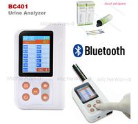 BC401 Bluetooth Urine Analyzer 2.4" LCD Multi-parameter Tester + stripes, CE