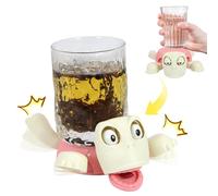 Bcautay Turtle Coaster, 3D Printed Turtle Cup Holder for Office Home Bar Accessories & Unique Gift for Friends Tool Turtles Lover Home Office Desk (pink)